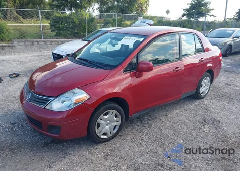 2011 Nissan Versa 1.8S из США, поврежденный, VIN 3N1BC1AP9BL454869